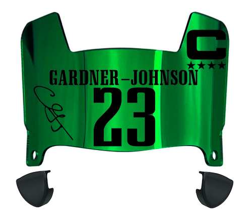 CJ Gardner Johnson Philadelphia Eagles Mini Football Helmet Visor w/ Clips - PICK COLOR