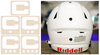 Captain Patch Jersey C Style CREAM TAN Football Helmet Decal - Perfect for Adult & Youth Full Size Football Helmets
