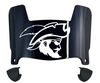 CSU Buccaneers Mini Football Helmet Visor Shield w/ Clips - PICK VISOR & LOGO COLOR