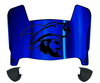 CSU Buccaneers Mini Football Helmet Visor Shield w/ Clips - PICK VISOR & LOGO COLOR
