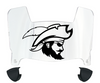 CSU Buccaneers Mini Football Helmet Visor Shield w/ Clips - PICK VISOR & LOGO COLOR