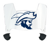 CSU Buccaneers Mini Football Helmet Visor Shield w/ Clips - PICK VISOR & LOGO COLOR