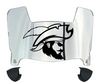 CSU Buccaneers Mini Football Helmet Visor Shield w/ Clips - PICK VISOR & LOGO COLOR