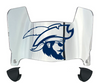 CSU Buccaneers Mini Football Helmet Visor Shield w/ Clips - PICK VISOR & LOGO COLOR