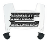 CSU Buccaneers Mini Football Helmet Visor Shield w/ Clips - PICK VISOR & LOGO COLOR
