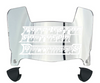 CSU Buccaneers Mini Football Helmet Visor Shield w/ Clips - PICK VISOR & LOGO COLOR