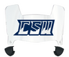 CSU Buccaneers Mini Football Helmet Visor Shield w/ Clips - PICK VISOR & LOGO COLOR