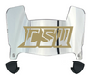 CSU Buccaneers Mini Football Helmet Visor Shield w/ Clips - PICK VISOR & LOGO COLOR