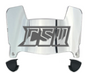 CSU Buccaneers Mini Football Helmet Visor Shield w/ Clips - PICK VISOR & LOGO COLOR