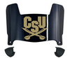 CSU Buccaneers Mini Football Helmet Visor Shield w/ Clips - PICK VISOR & LOGO COLOR