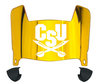 CSU Buccaneers Mini Football Helmet Visor Shield w/ Clips - PICK VISOR & LOGO COLOR