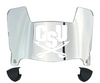 CSU Buccaneers Mini Football Helmet Visor Shield w/ Clips - PICK VISOR & LOGO COLOR