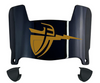 Cal Baptist Lancers Mini Football Helmet Visor Shield w/ Clips - PICK VISOR & LOGO COLOR