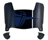 Cal Baptist Lancers Mini Football Helmet Visor Shield w/ Clips - PICK VISOR & LOGO COLOR