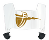 Cal Baptist Lancers Mini Football Helmet Visor Shield w/ Clips - PICK VISOR & LOGO COLOR