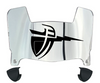 Cal Baptist Lancers Mini Football Helmet Visor Shield w/ Clips - PICK VISOR & LOGO COLOR