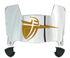 Cal Baptist Lancers Mini Football Helmet Visor Shield w/ Clips - PICK VISOR & LOGO COLOR