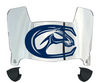 Cal Davis Aggies Mini Football Helmet Visor Shield w/ Clips - PICK VISOR & LOGO COLOR
