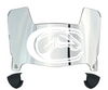 Cal Davis Aggies Mini Football Helmet Visor Shield w/ Clips - PICK VISOR & LOGO COLOR