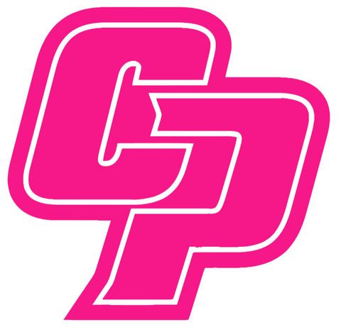 Cal Poly Mustangs Hot Pink Team Logo Premium DieCut Vinyl Decal PICK SIZE