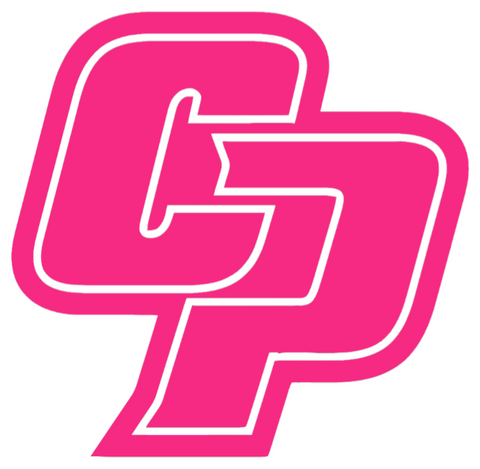 Cal Poly Mustangs HOT PINK Team Logo Premium DieCut Vinyl Decal PICK SIZE