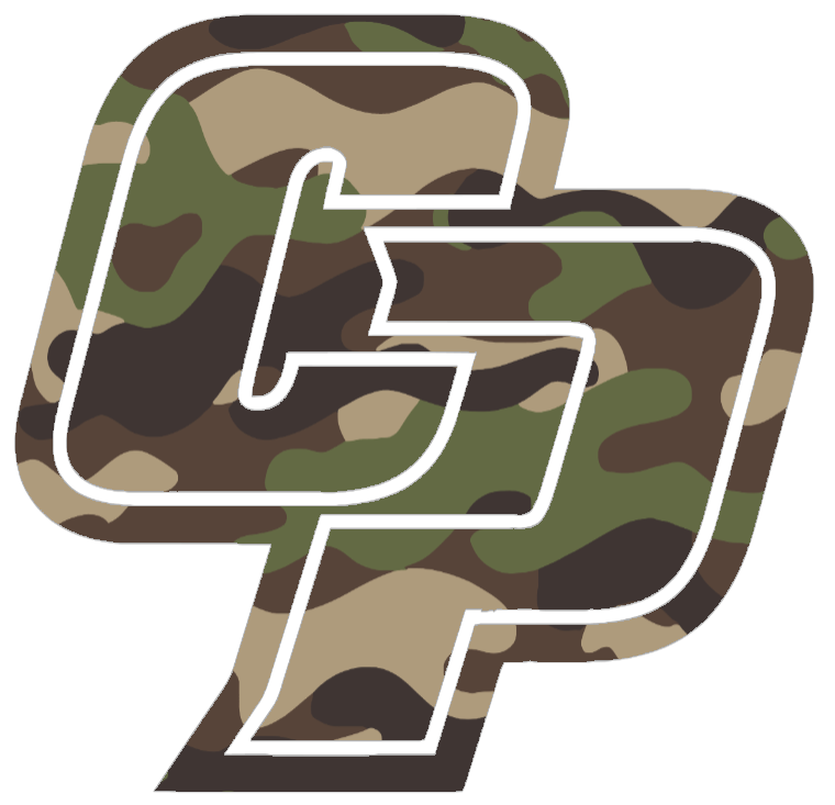 Cal Poly Mustangs Woodland Camo Camouflage Team Logo Premium DieCut Vinyl Decal PICK SIZE