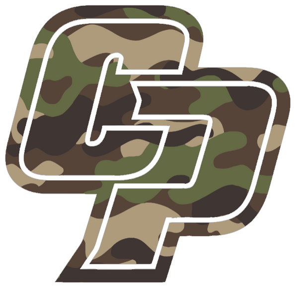 Cal Poly Mustangs Woodland Camo Camouflage Team Logo Premium DieCut Vinyl Decal PICK SIZE