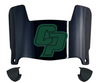 Cal Poly Mustangs Mini Football Helmet Visor Shield w/ Clips - PICK VISOR & LOGO COLOR