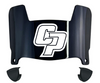 Cal Poly Mustangs Mini Football Helmet Visor Shield w/ Clips - PICK VISOR & LOGO COLOR
