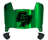 Cal Poly Mustangs Mini Football Helmet Visor Shield w/ Clips - PICK VISOR & LOGO COLOR