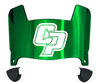 Cal Poly Mustangs Mini Football Helmet Visor Shield w/ Clips - PICK VISOR & LOGO COLOR