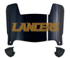 Cal Baptist Lancers Mini Football Helmet Visor Shield w/ Clips - PICK VISOR & LOGO COLOR