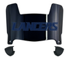 Cal Baptist Lancers Mini Football Helmet Visor Shield w/ Clips - PICK VISOR & LOGO COLOR