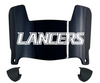 Cal Baptist Lancers Mini Football Helmet Visor Shield w/ Clips - PICK VISOR & LOGO COLOR