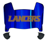 Cal Baptist Lancers Mini Football Helmet Visor Shield w/ Clips - PICK VISOR & LOGO COLOR