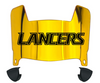 Cal Baptist Lancers Mini Football Helmet Visor Shield w/ Clips - PICK VISOR & LOGO COLOR