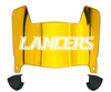 Cal Baptist Lancers Mini Football Helmet Visor Shield w/ Clips - PICK VISOR & LOGO COLOR