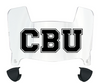 Cal Baptist Lancers Mini Football Helmet Visor Shield w/ Clips - PICK VISOR & LOGO COLOR