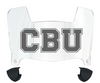Cal Baptist Lancers Mini Football Helmet Visor Shield w/ Clips - PICK VISOR & LOGO COLOR