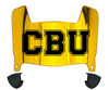 Cal Baptist Lancers Mini Football Helmet Visor Shield w/ Clips - PICK VISOR & LOGO COLOR