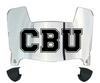 Cal Baptist Lancers Mini Football Helmet Visor Shield w/ Clips - PICK VISOR & LOGO COLOR