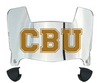 Cal Baptist Lancers Mini Football Helmet Visor Shield w/ Clips - PICK VISOR & LOGO COLOR
