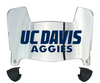 Cal Davis Aggies Mini Football Helmet Visor Shield w/ Clips - PICK VISOR & LOGO COLOR