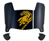 Cal Davis Aggies Mini Football Helmet Visor Shield w/ Clips - PICK VISOR & LOGO COLOR