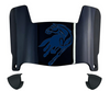 Cal Davis Aggies Mini Football Helmet Visor Shield w/ Clips - PICK VISOR & LOGO COLOR