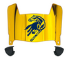 Cal Davis Aggies Mini Football Helmet Visor Shield w/ Clips - PICK VISOR & LOGO COLOR