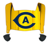Cal Davis Aggies Mini Football Helmet Visor Shield w/ Clips - PICK VISOR & LOGO COLOR