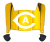 Cal Davis Aggies Mini Football Helmet Visor Shield w/ Clips - PICK VISOR & LOGO COLOR