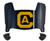 Cal Davis Aggies Mini Football Helmet Visor Shield w/ Clips - PICK VISOR & LOGO COLOR