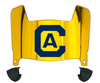 Cal Davis Aggies Mini Football Helmet Visor Shield w/ Clips - PICK VISOR & LOGO COLOR